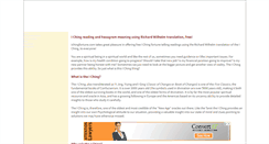 Desktop Screenshot of ichingfortune.com